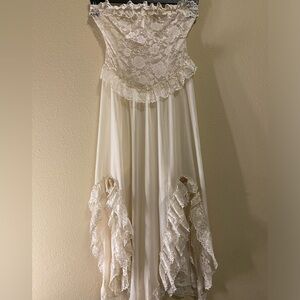 Urban Outfitters Cream Lace Bralette